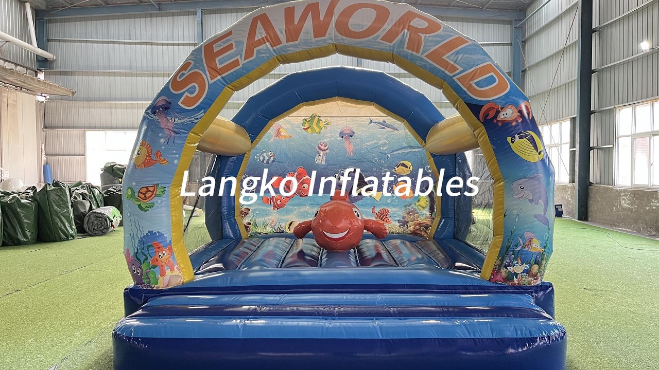 Finding Nemo bounce house castello gonfiabile cartoon hüpfburg