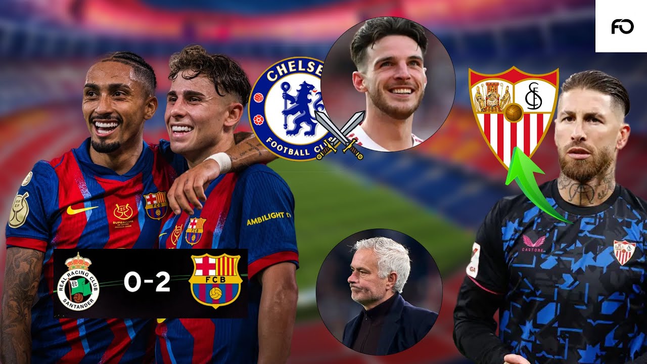 Barça sigue enrachado ¡A cuartos! | Rice se burla del Chelsea | Sergio Ramos quiere al Sevilla