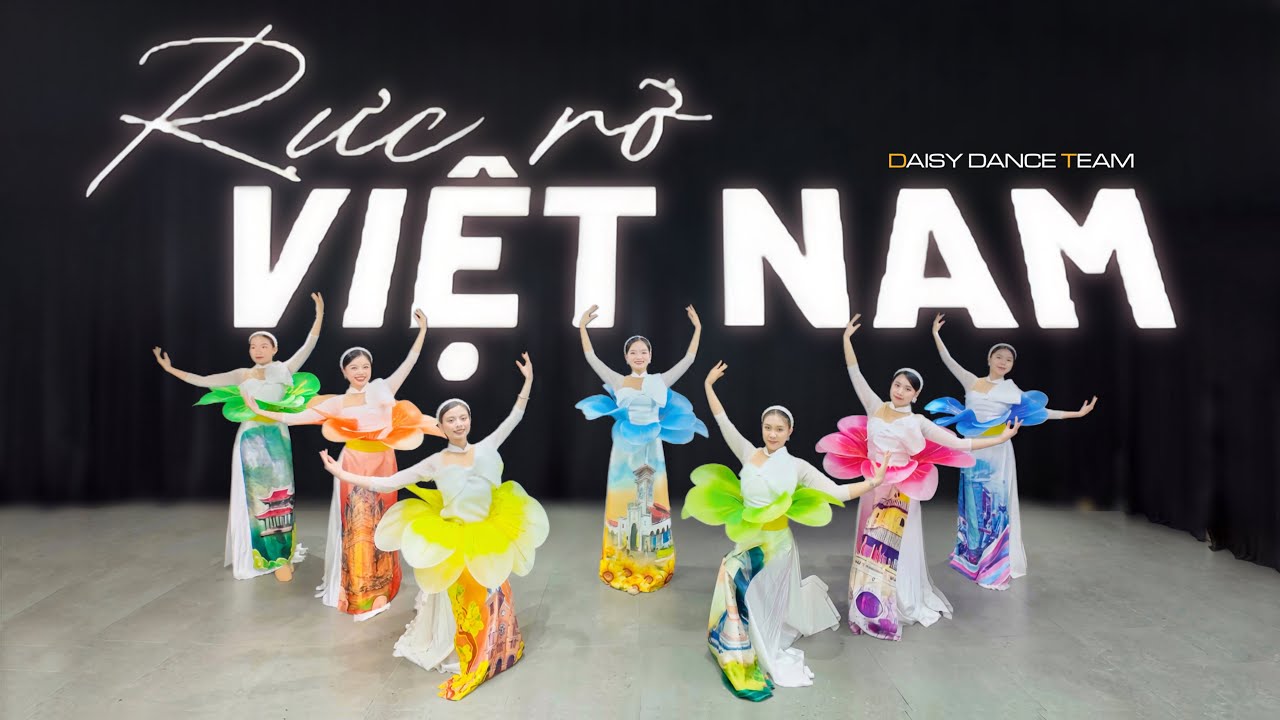 DAISY DANCE TEAM | Múa RỰC RỠ VIỆT NAM - NSND Bạch Tuyết x Orange x Mew Amazing x JaysonLei
