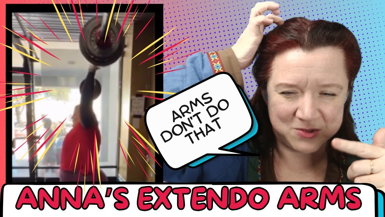Anna Has Go-Go-Gadget Arms!