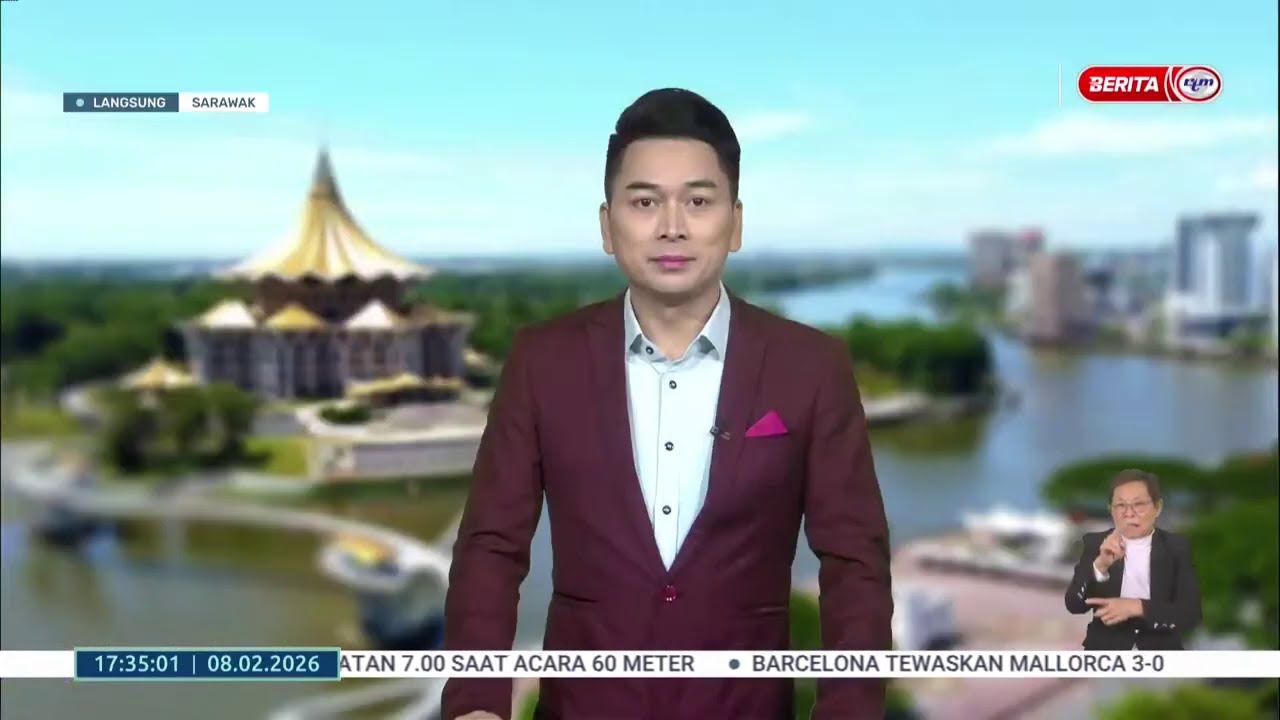 8 FEB 2026 - BERITA WILAYAH - LANGSUNG DARIPADA SARAWAK
