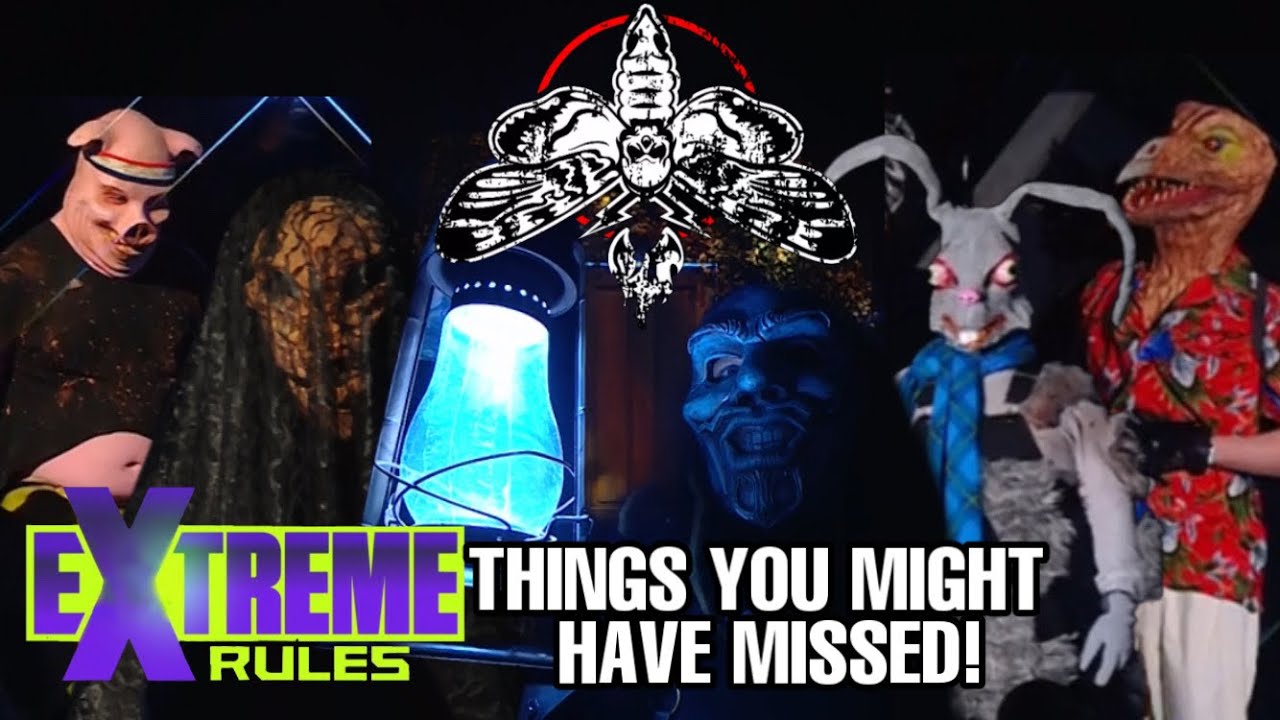 THINGS YOU MIGHT HAVE MISSED! EXTREME RULES! BRAY WYATT RETURNS! FUNHOUSE PUPPETS! WHITE RABBIT!