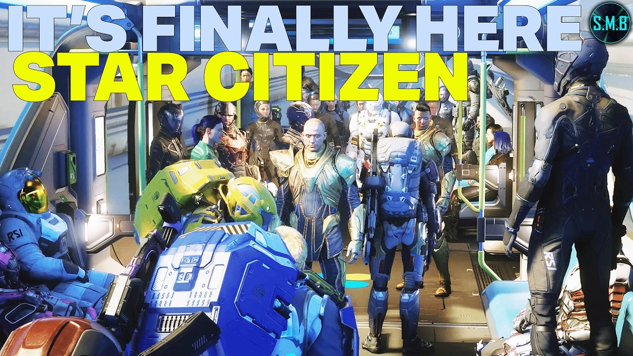 В Star Citizen наконец-то появилась новая транспортная система!