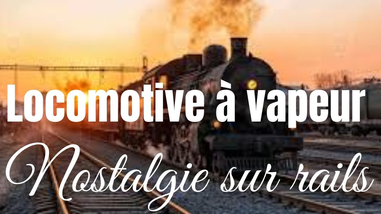 Locomotive à vapeur Nostalgie sur rails Visite d'un club ferroviaire locomotives à vapeur