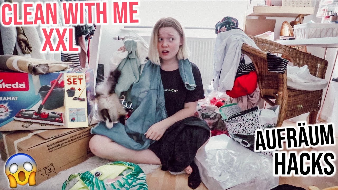 Clean with me 😍 Aufräum Hacks und Tipps I Meggyxoxo