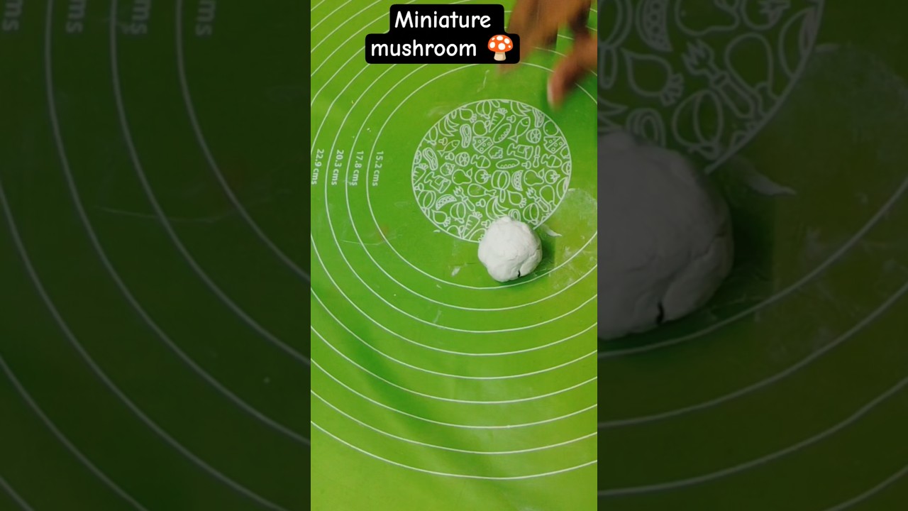Miniature mushroom from clay | diy art & craft shorts | motivation is my motto | creative shorts