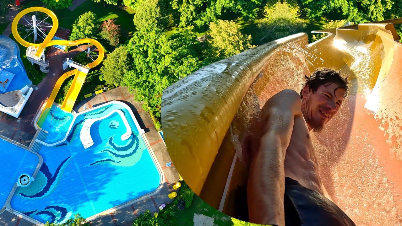 Aquatherm Freibad Straubing - Impressionen (Becken & Rutschen)