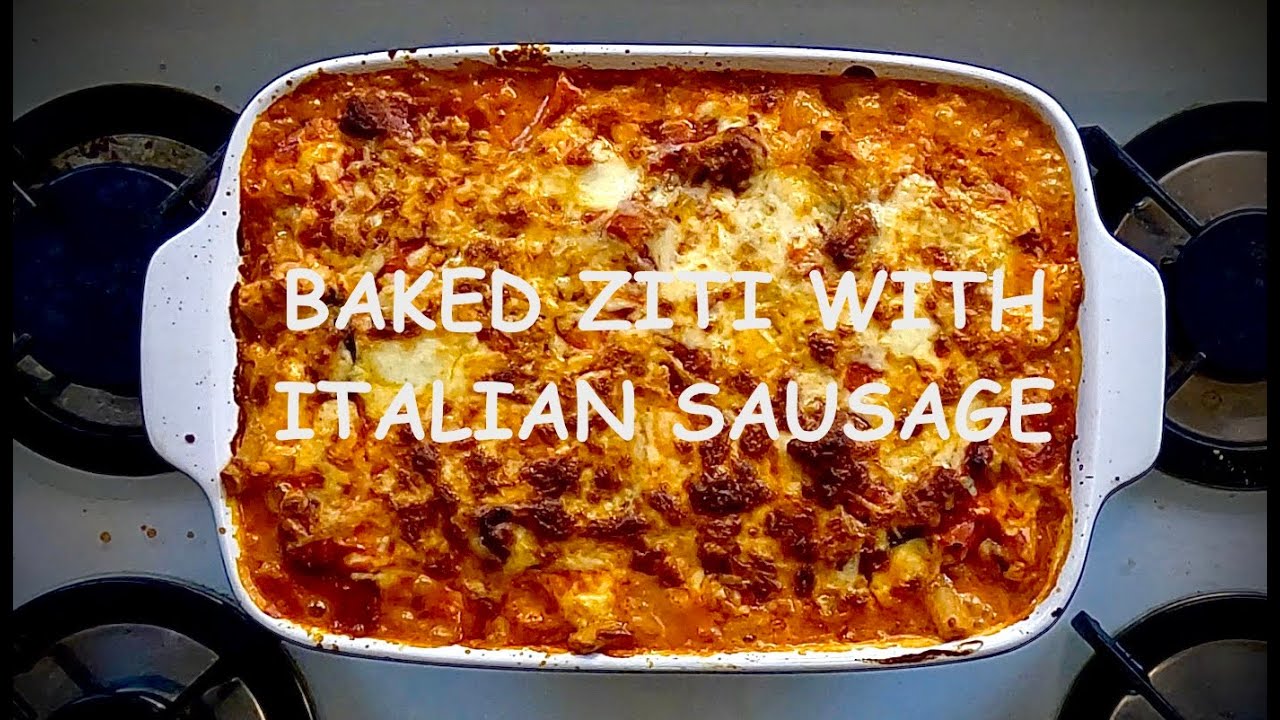 IS THIS THE BEST BAKED ZITI YOU'LL EVER HAVE?