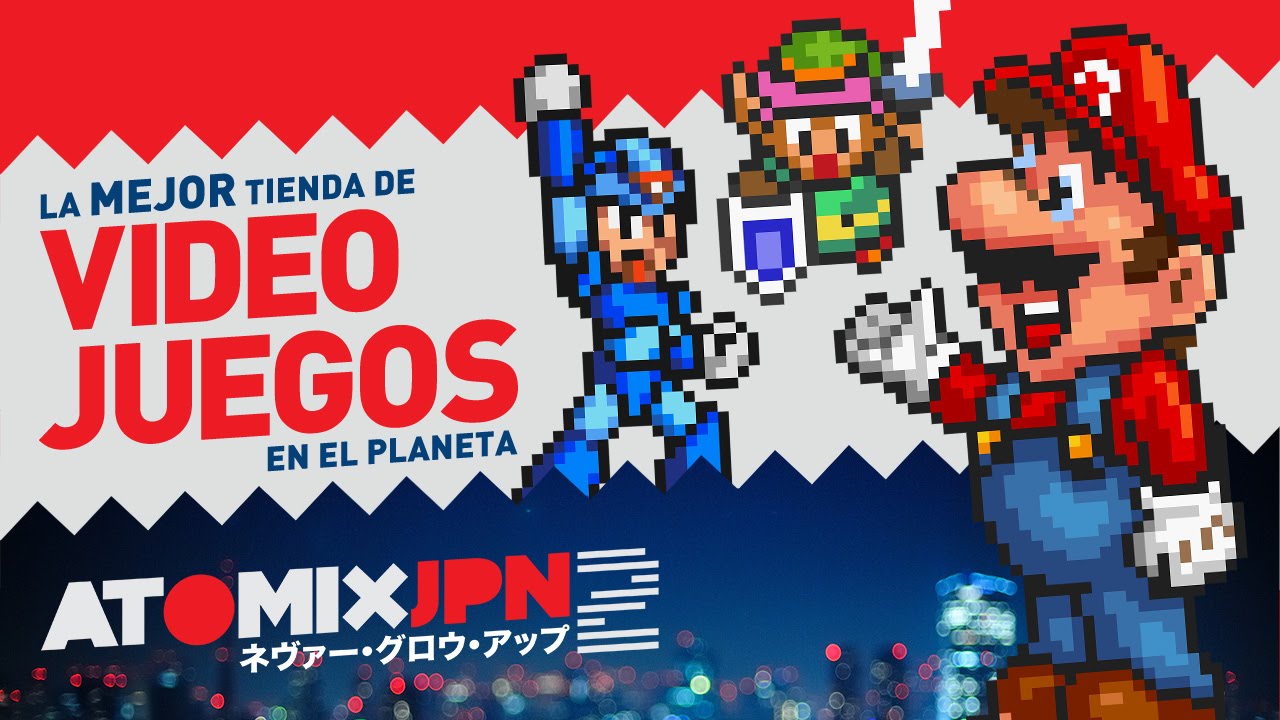 La mejor tienda de videojuegos en EL PLANETA #AtomixJPN2