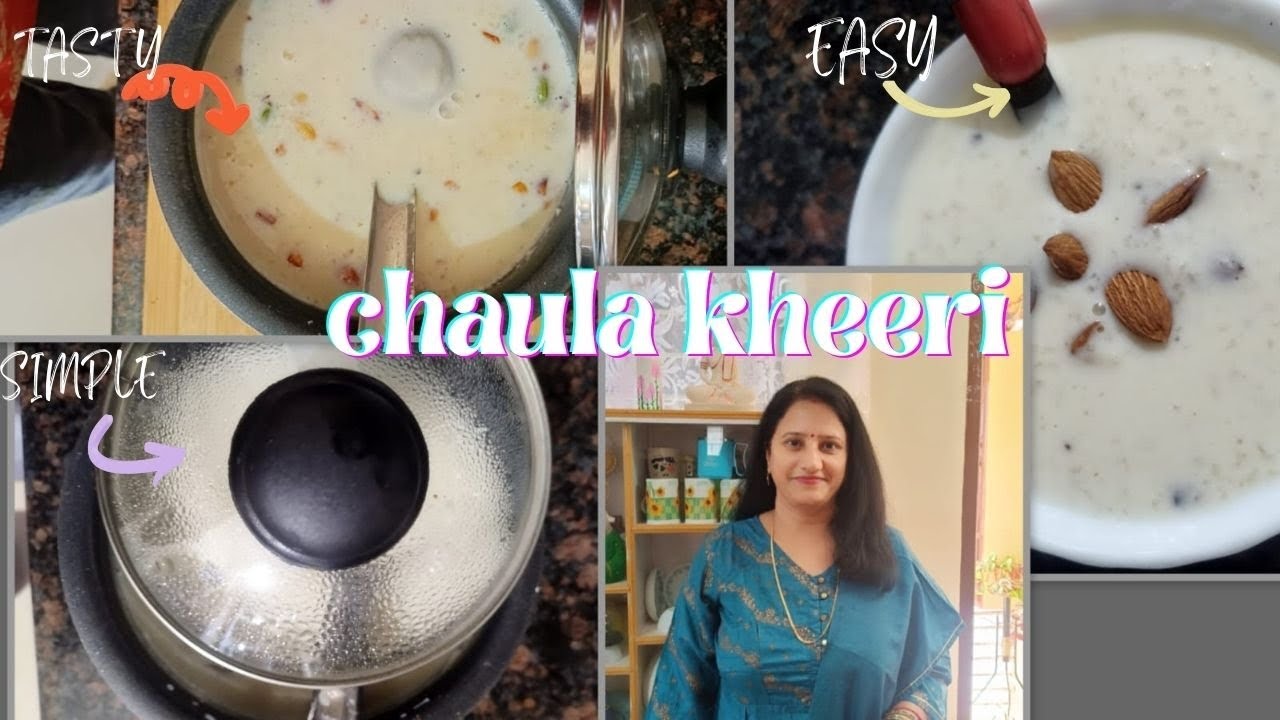 Creamy homemade chaula kheeri😋🍽 ..Classic Indian dessert / Rajalaxmi's Rasoi 