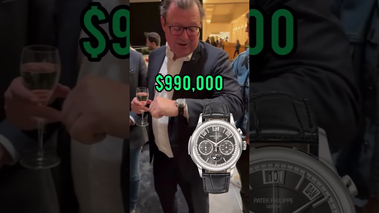The CEO Of Patek Philippe Wears $990,000 Watch!