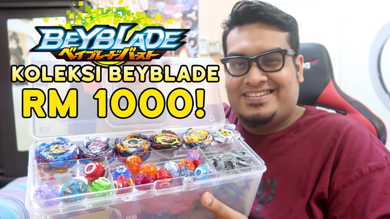 KOLEKSI BEYBLADE RM 1000! | Beyblade Burst Malaysia