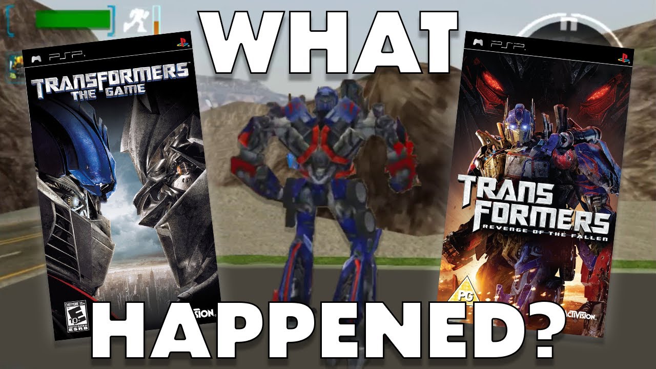 The Weird Transformers PSP Games...