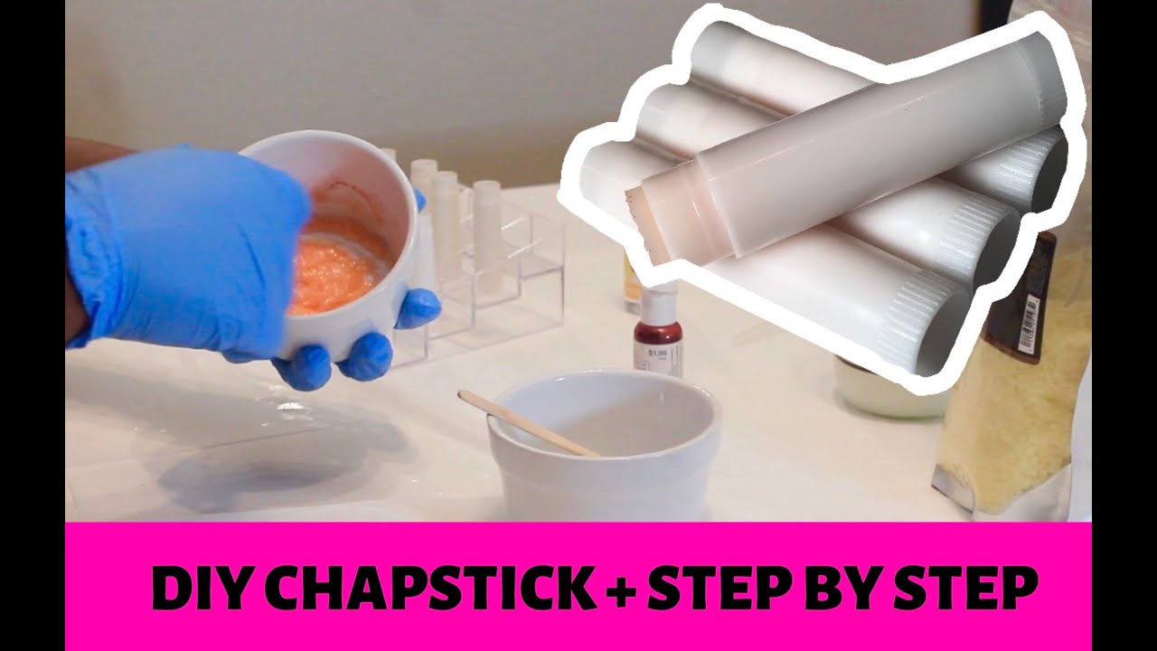DIY: HOW TO MAKE CHAPSTICK + LIP BALM | STEP BY STEP