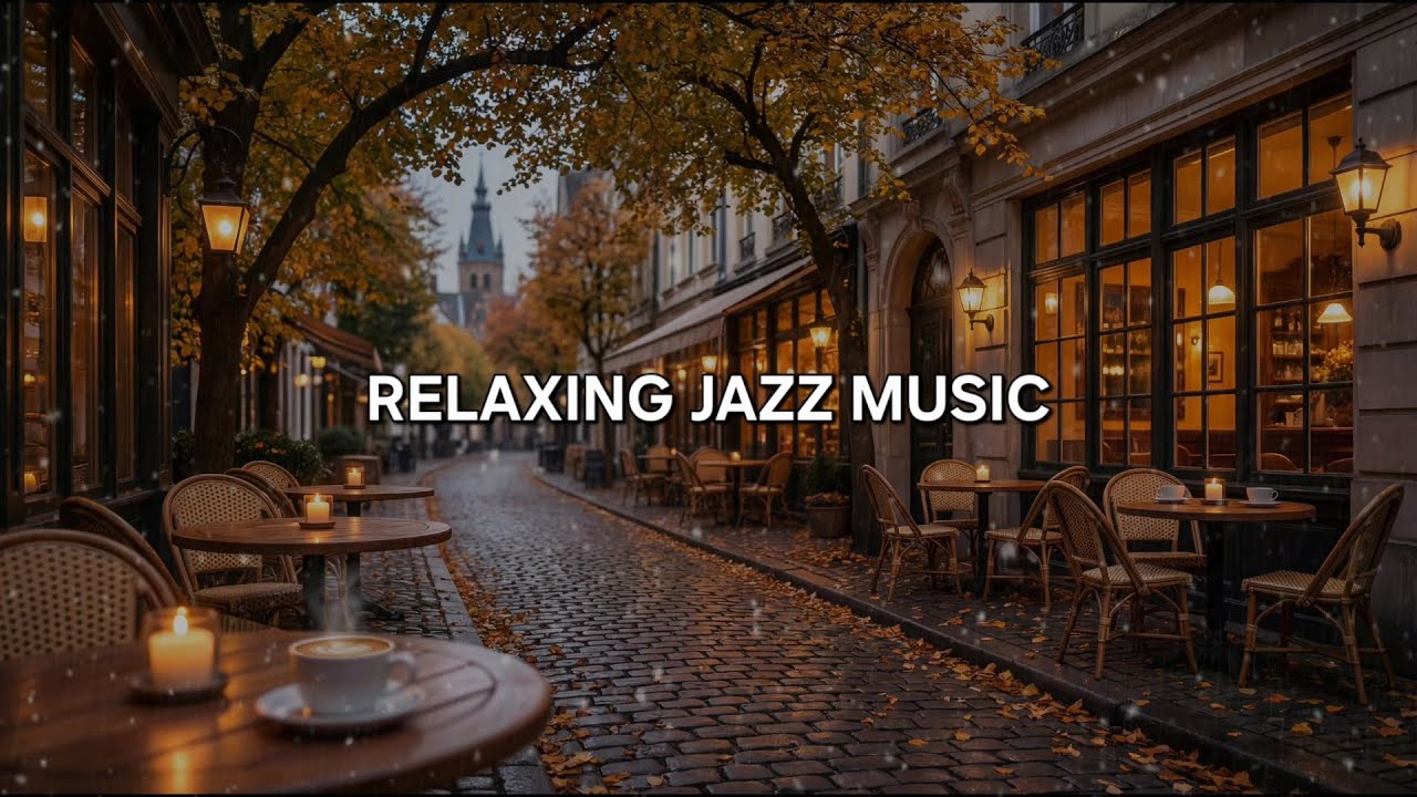 🌙 Late Night Smooth Jazz Café for Focus & Calm | Warm Instrumental Background 🎶