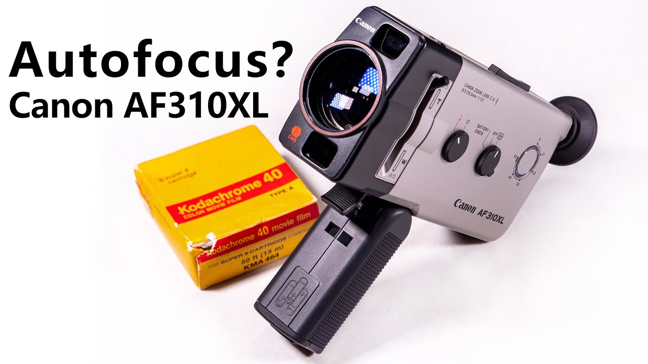 Autofocus Super8 camera? Canon AF310XL | Analog Unbox