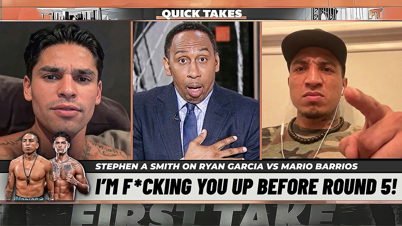 CHAOS! Ryan Garcia & Mario Barrios HEATED Exchange During Live Interview