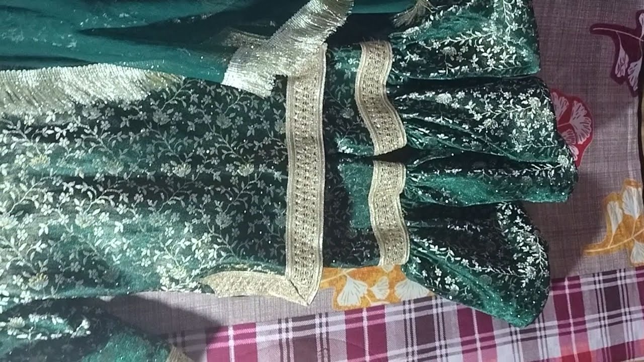 2 साल की बच्ची का गरारा सूट#stitching #full video # YouTube #design