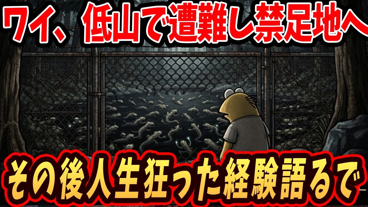 【2ch面白いスレ】ワイ、低山で遭難して禁足地へ入り、人生が狂った経験語るでwww【ゆっくり解説】#2ch #2ch面白いスレ #2ちゃんねる