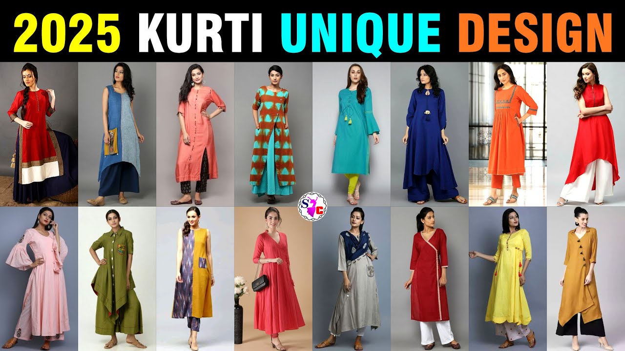 Unique And Attractive Kurti Design Ideas for Girls 2025