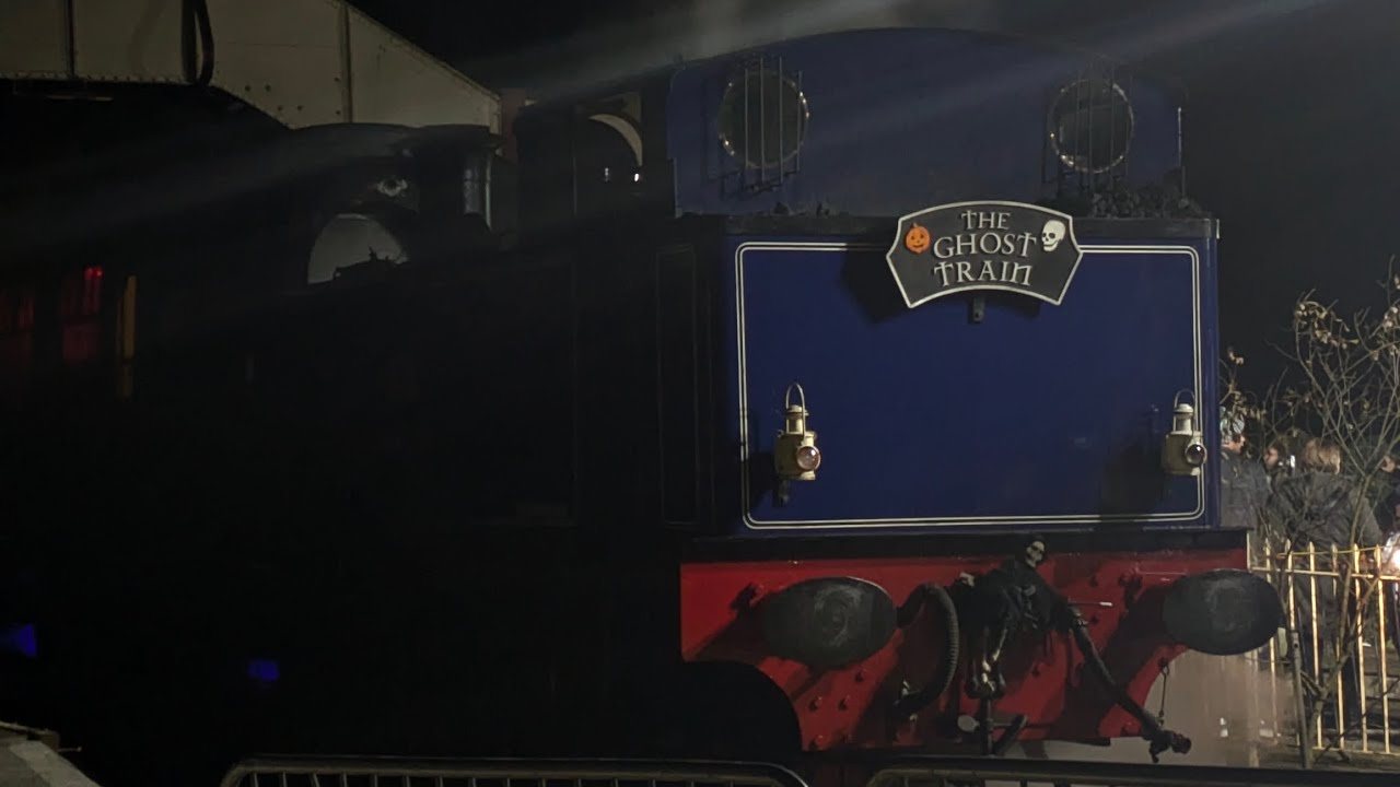 blaenavon's heritage railway ghost train 2024.