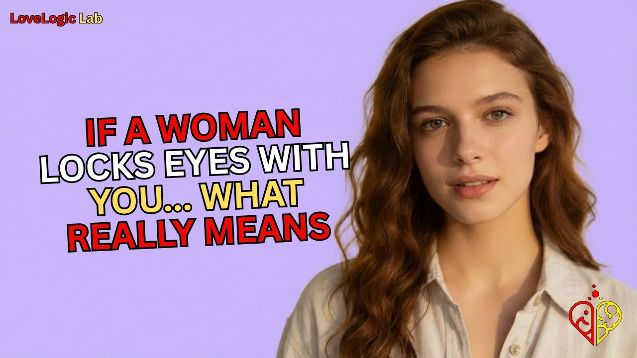 If a Woman Locks Eyes With You... Here's What She's REALLY Saying