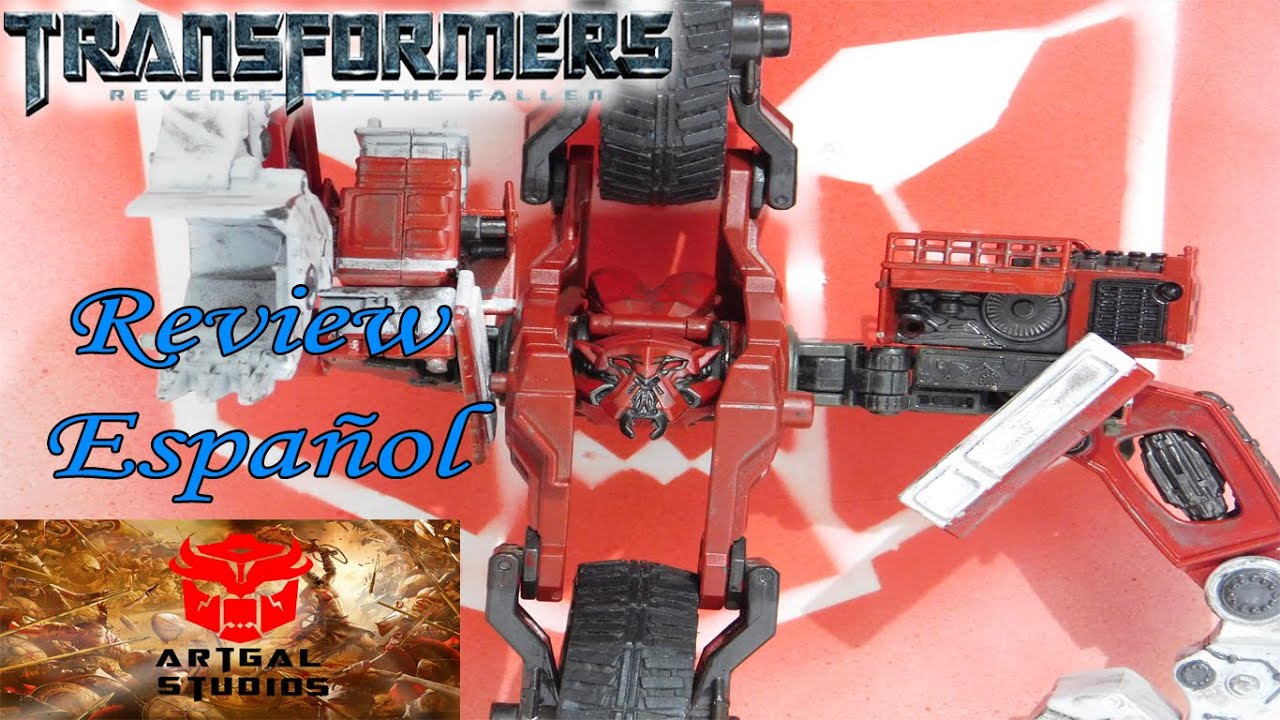 Transformers Revenge Of The Fallen Voyager Class CUSTOM Demolishor - Scavenger  / Review Español