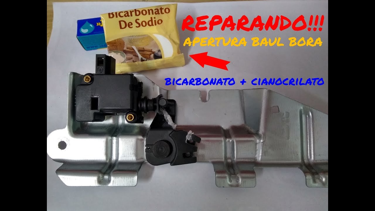 [REPARANDO] Apertura Baúl VW BORA/JETTA/CLASICO