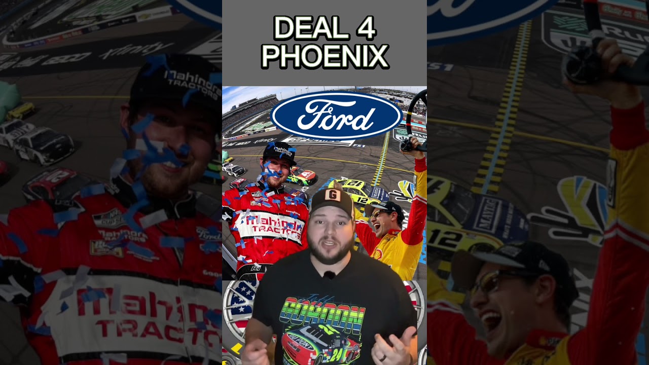 Here&rsquo;s this weeks Deal 4 PHOENIX! 🏎️💨🏁 #nascar #racing #fordperformance #ford #motorsports
