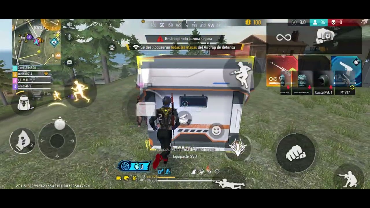 Segunda parte de free fire con mi primo el roba kills y are tercera parte para el traje de itaori