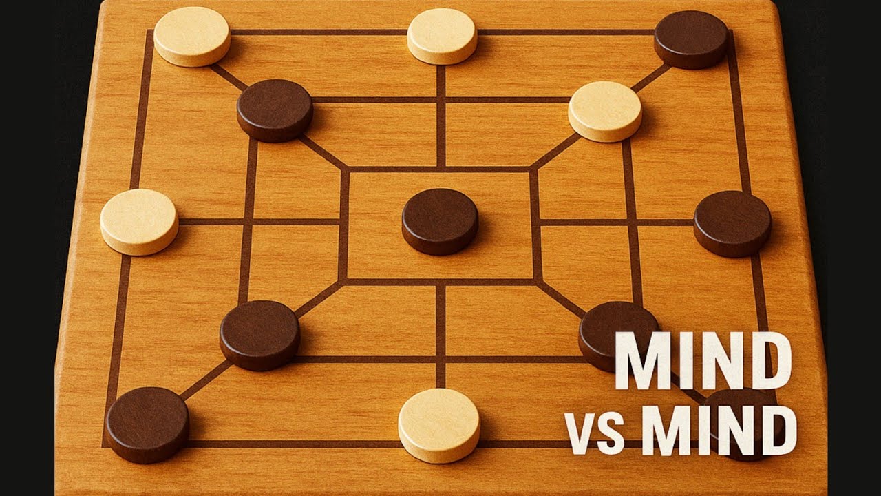🧠 Brain-Shaking Mills Match! One Wrong Move = Game Over