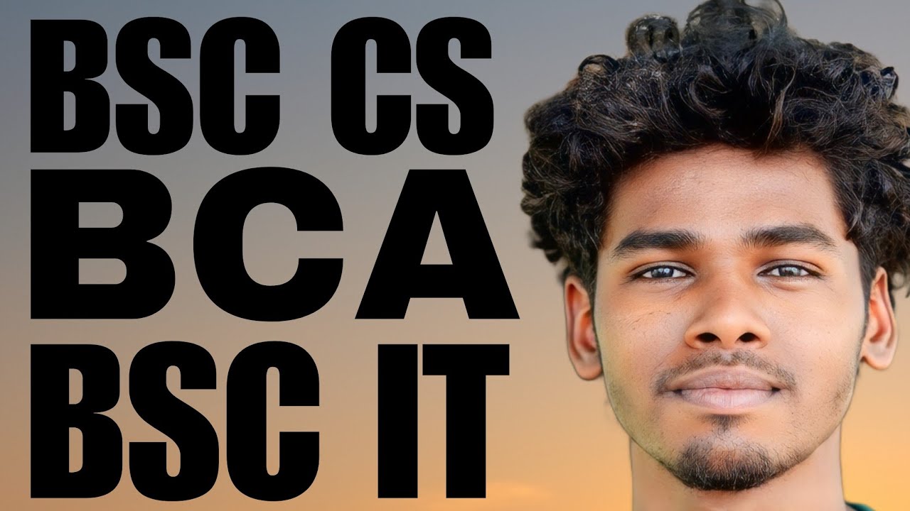 BSc CS vs BCA vs BSc IT - Which Degree is Best for You ? #tamil