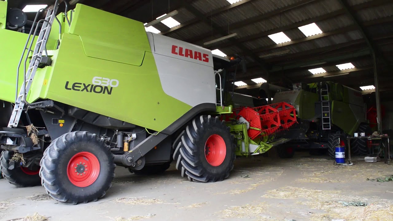 Une matinée à l'ETA COZANNET | x6 moissonneuses CLAAS | FENDT |