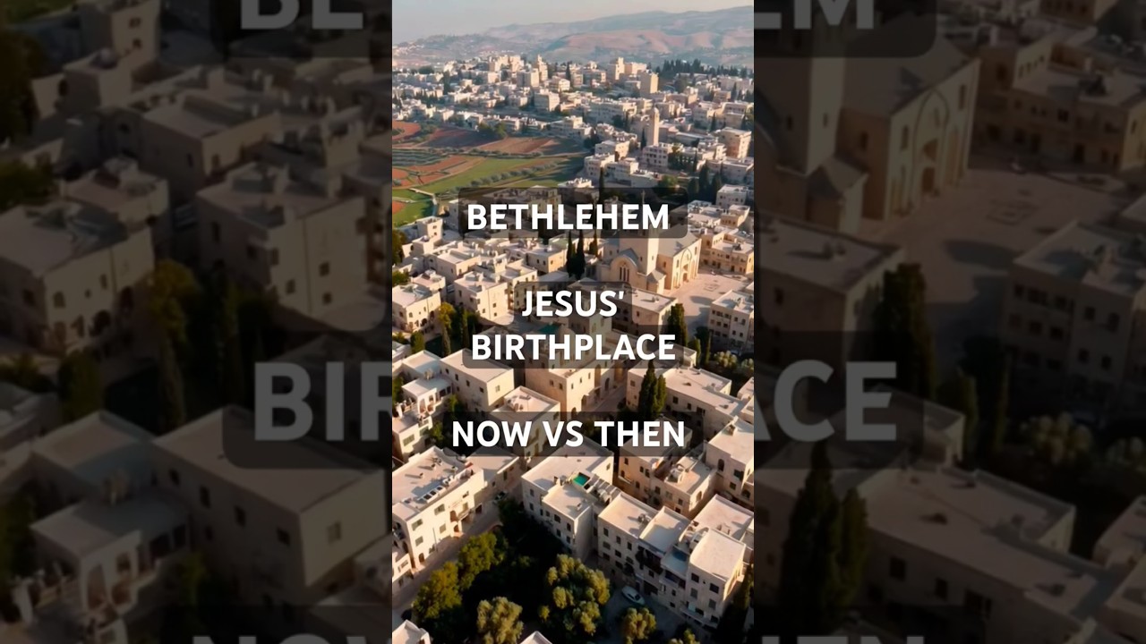 Bethlehem 2,000 Years Ago vs. Today &ndash; A Sacred City&rsquo;s Journey #biblicalhistory