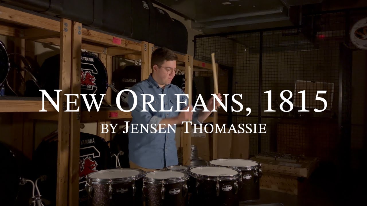 New Orleans, 1815 by Jensen L. Thomassie