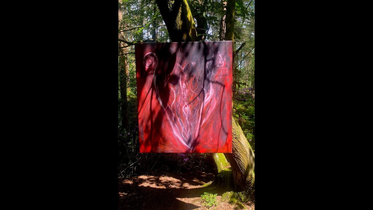 Womb Art Ritual Pre Painting Meditation