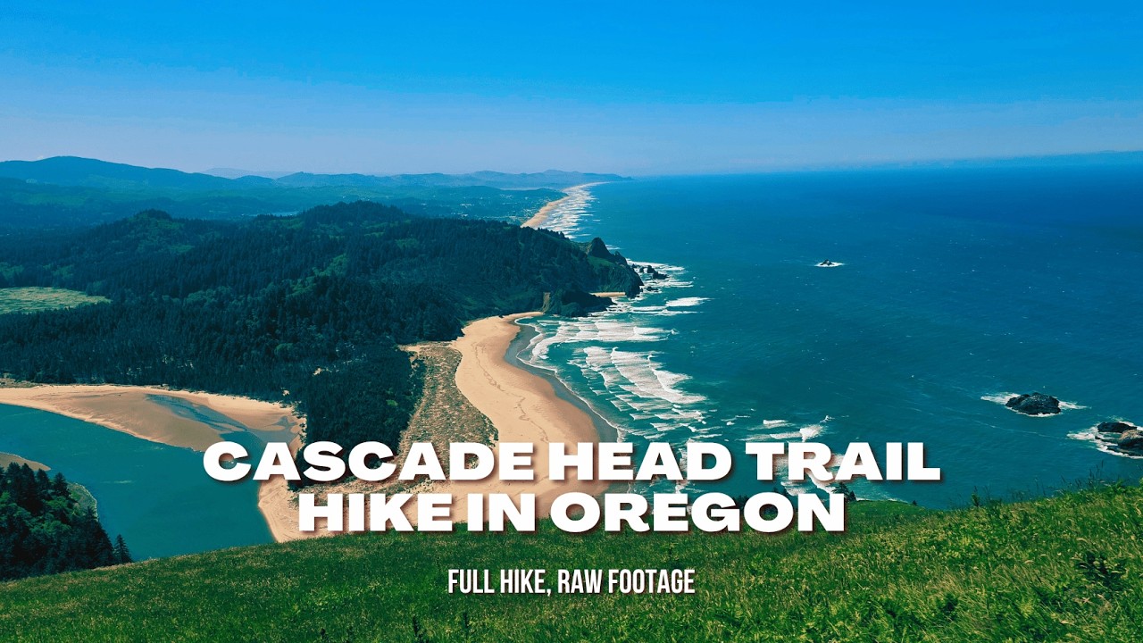 Lower Cascade Head Trail Full Hike in 4K Raw Footage &ndash; Oregon Coast