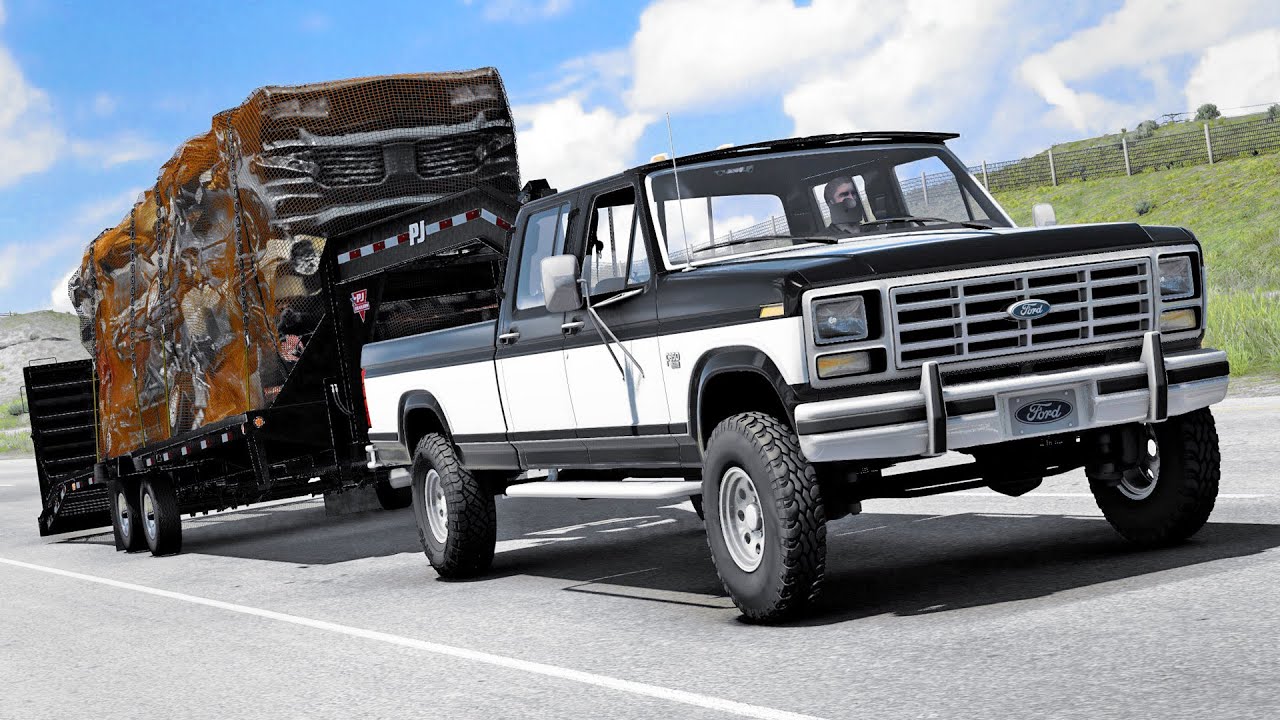 Hot Shot Trucking With a 1986 F-350!