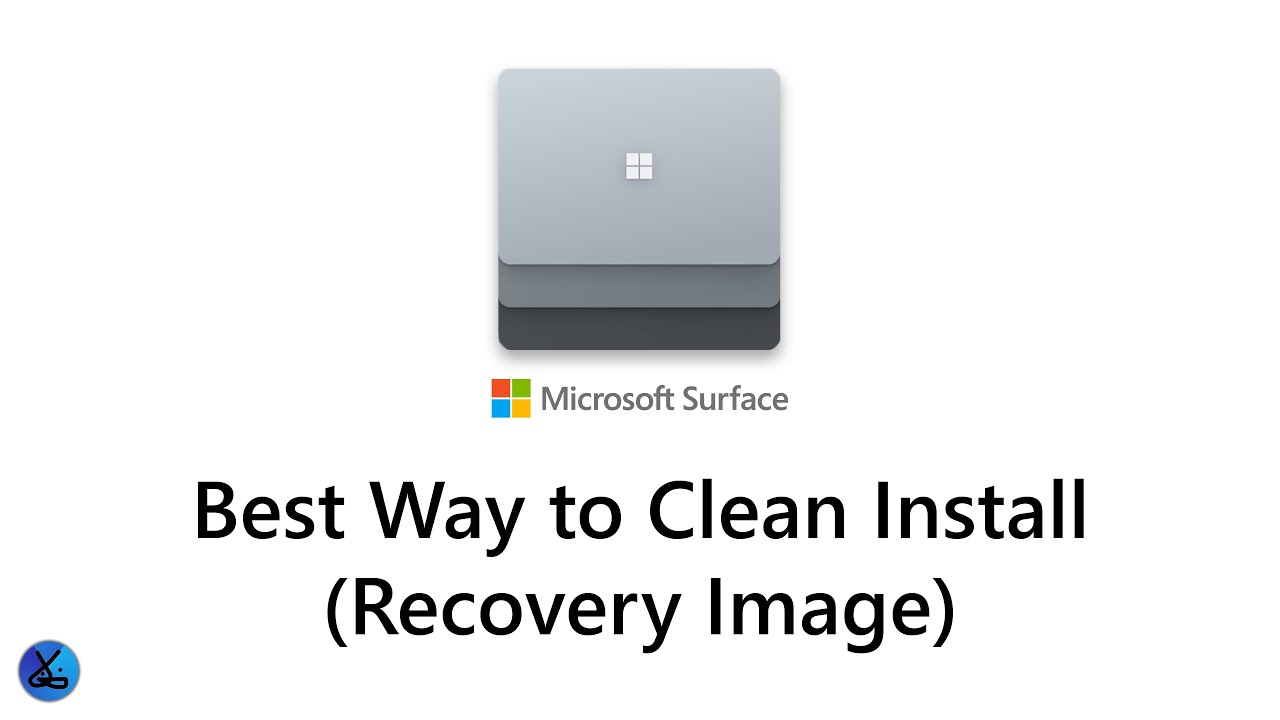 The Best Way to Clean Install a Surface Device (Recovery Image)