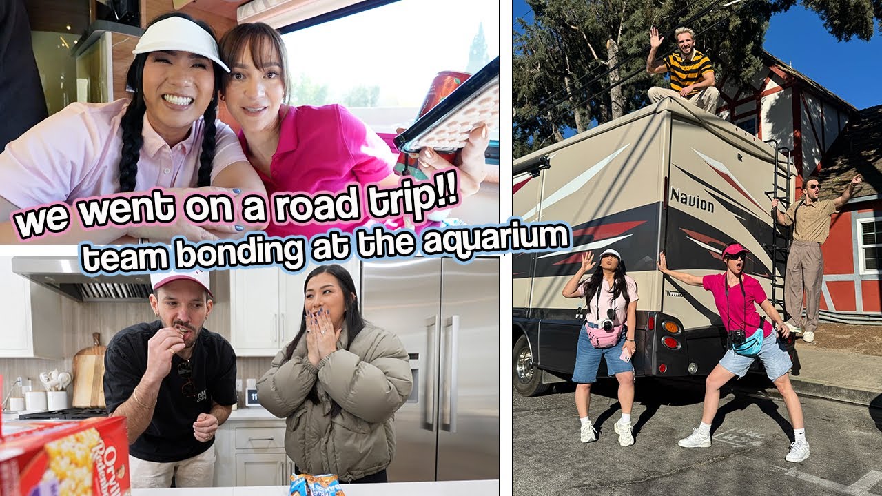 WE WENT ON A ROAD TRIP!! *i scammed them LOL*