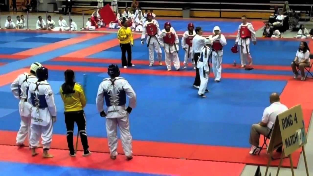 5-Man Olympic Style Taekwondo Tag Team Match by World Taekwondo Center @UC Open 2k11