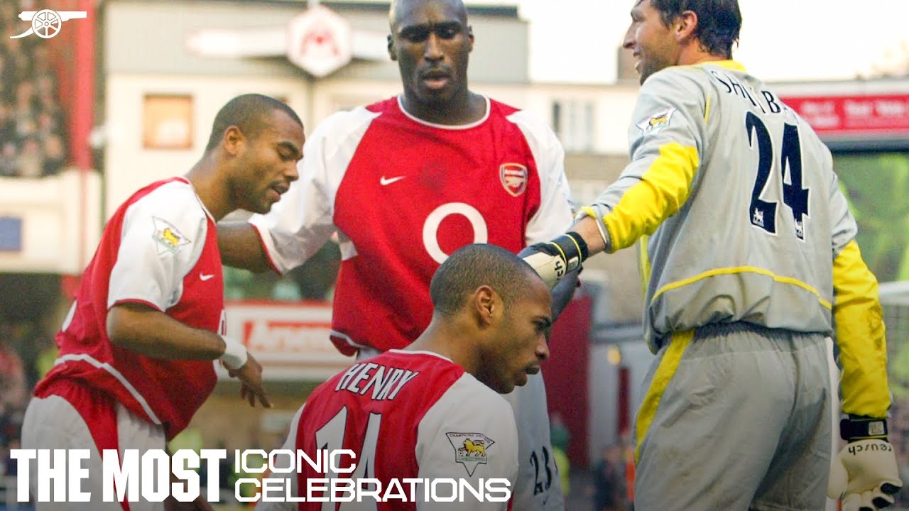 THE MOST ICONIC ARSENAL CELEBRATIONS | Henry, Özil, Saka, Aubameyang and more!