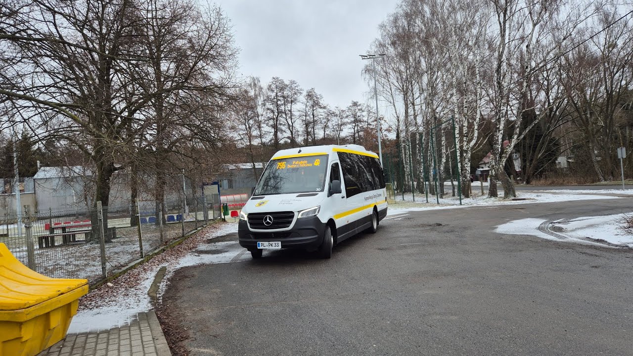 White And Black Dopiewo - Mercedes 516 CDI / VDL #30 - Linia 795 kierunek: Palędzie/Dworzec Kolejowy