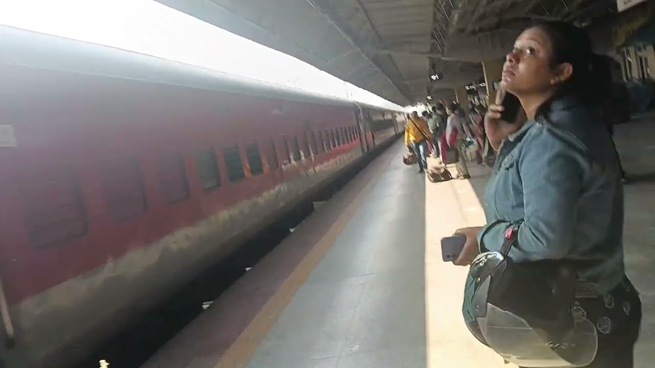 # Avadh assam express#arrived late#11.30am#