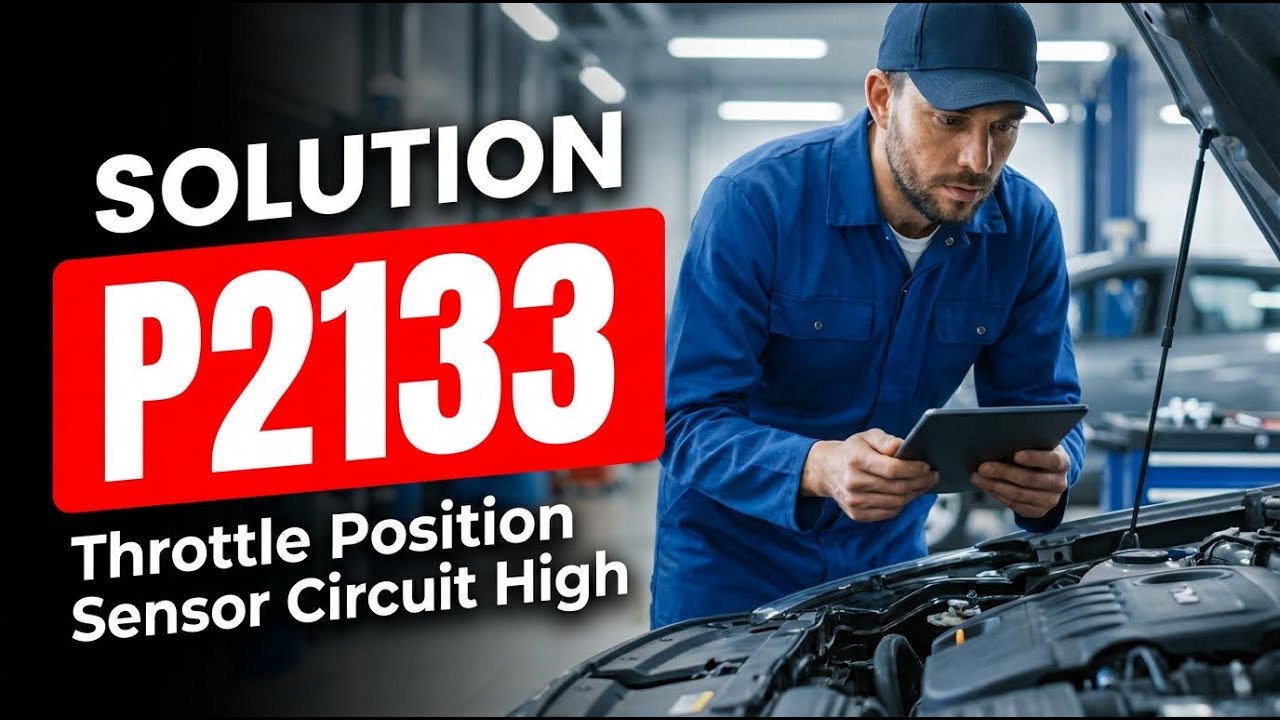 КАК ИСПРАВИТЬ КОД ОШИБКИ P2133 OBD II - Высокое напряжение в цепи датчика положения дроссельной з...