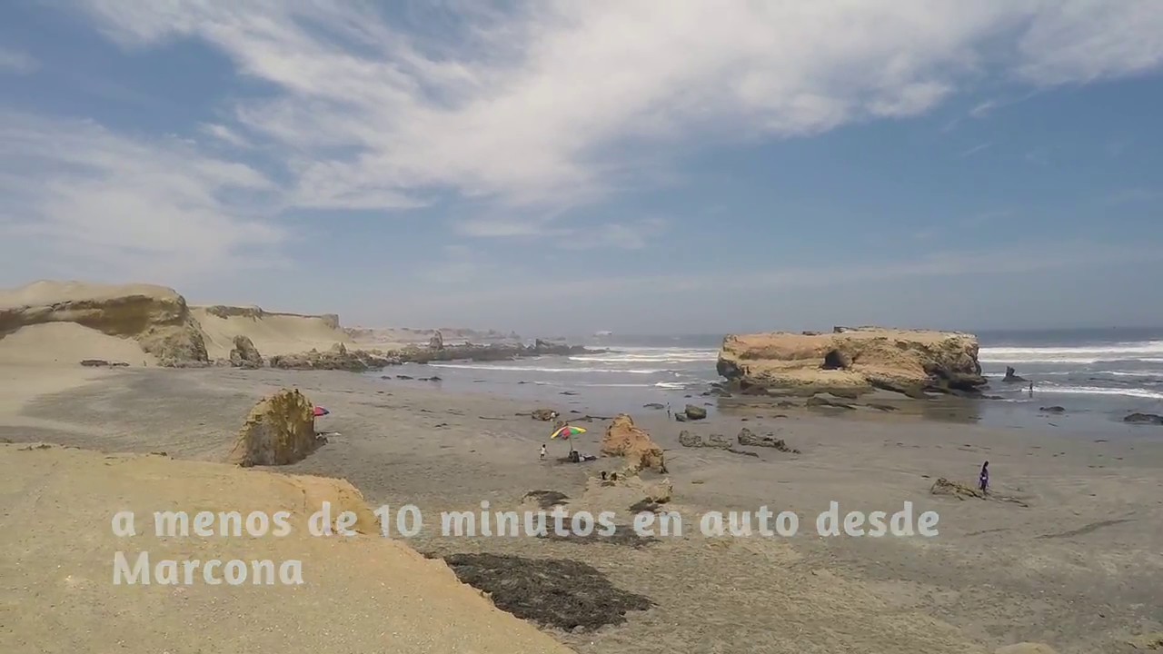 Playa Los Pingüinos en Marcona