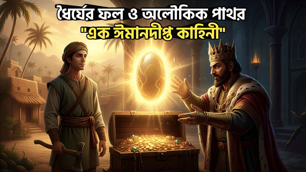 ধৈর্যের ফল ও অলৌকিক পাথর এক ঈমানদীপ্ত কাহিনী (শিক্ষামূলক কাহিনী)