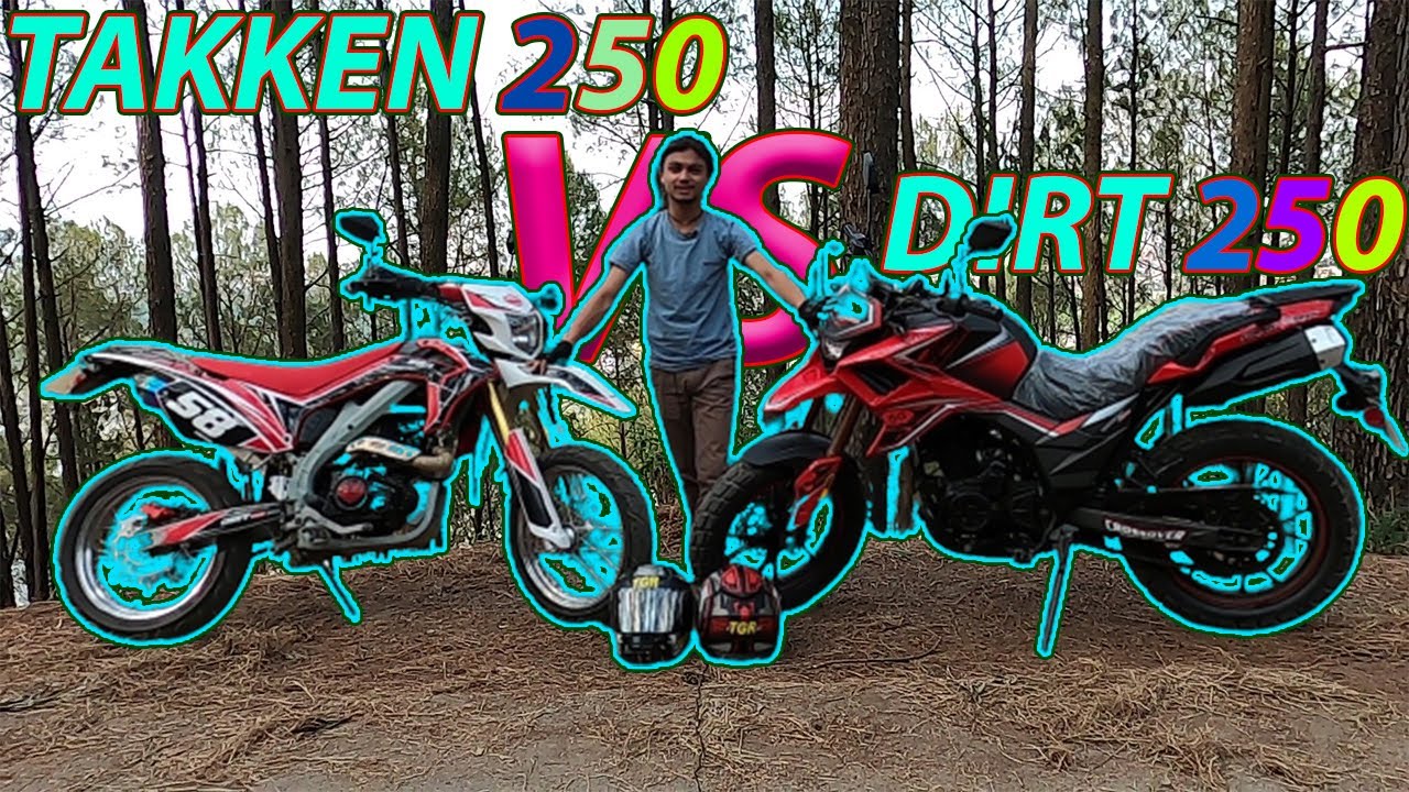 TAKKEN 250 VS XPLUSE 200 // MOTORHEAD // TEST RIDE // #MOTORHEAD #TGR #TEKKEN250 #DIRT250 #XPLUSE