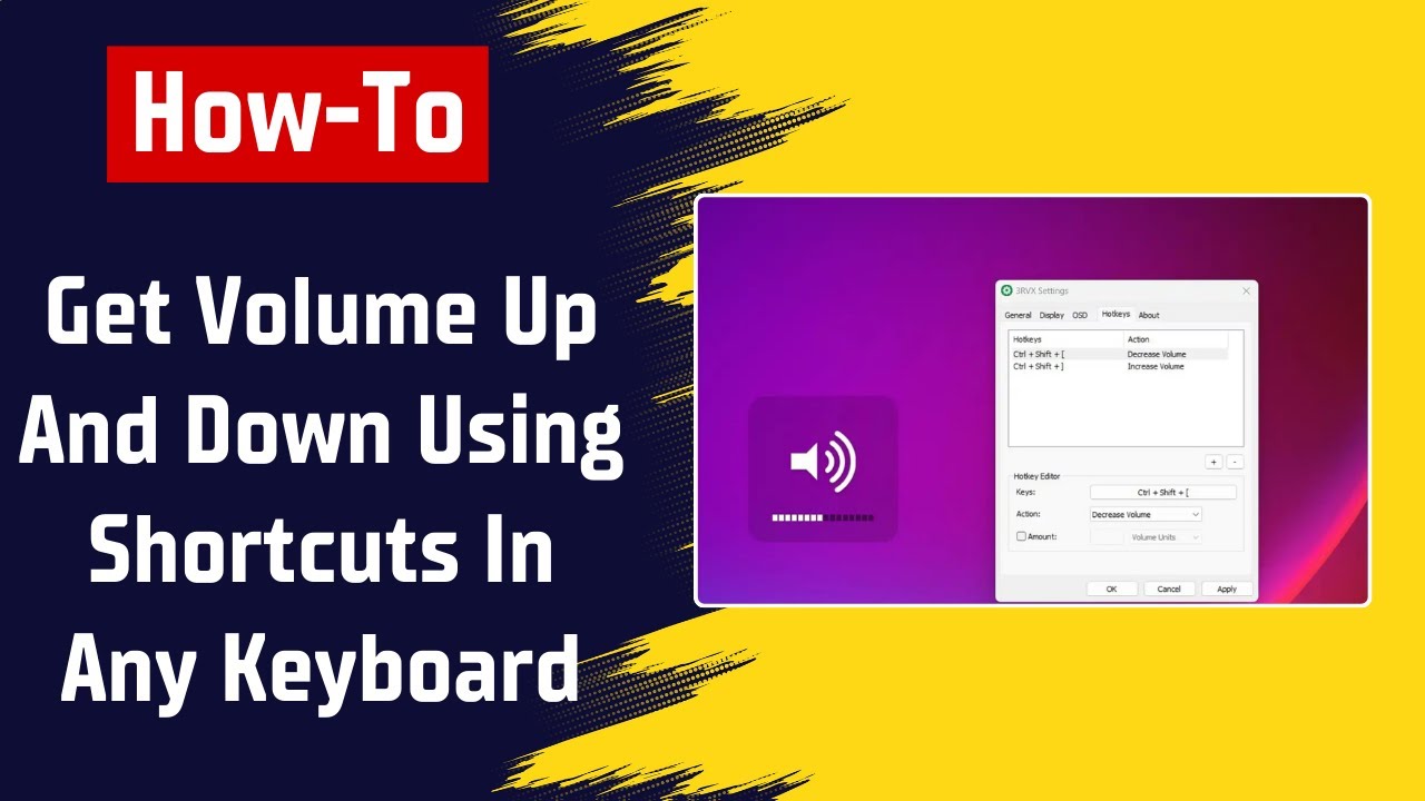 How To Get Volume Up And Down Using Shortcuts In Any Keyboard In Windows 10, 11