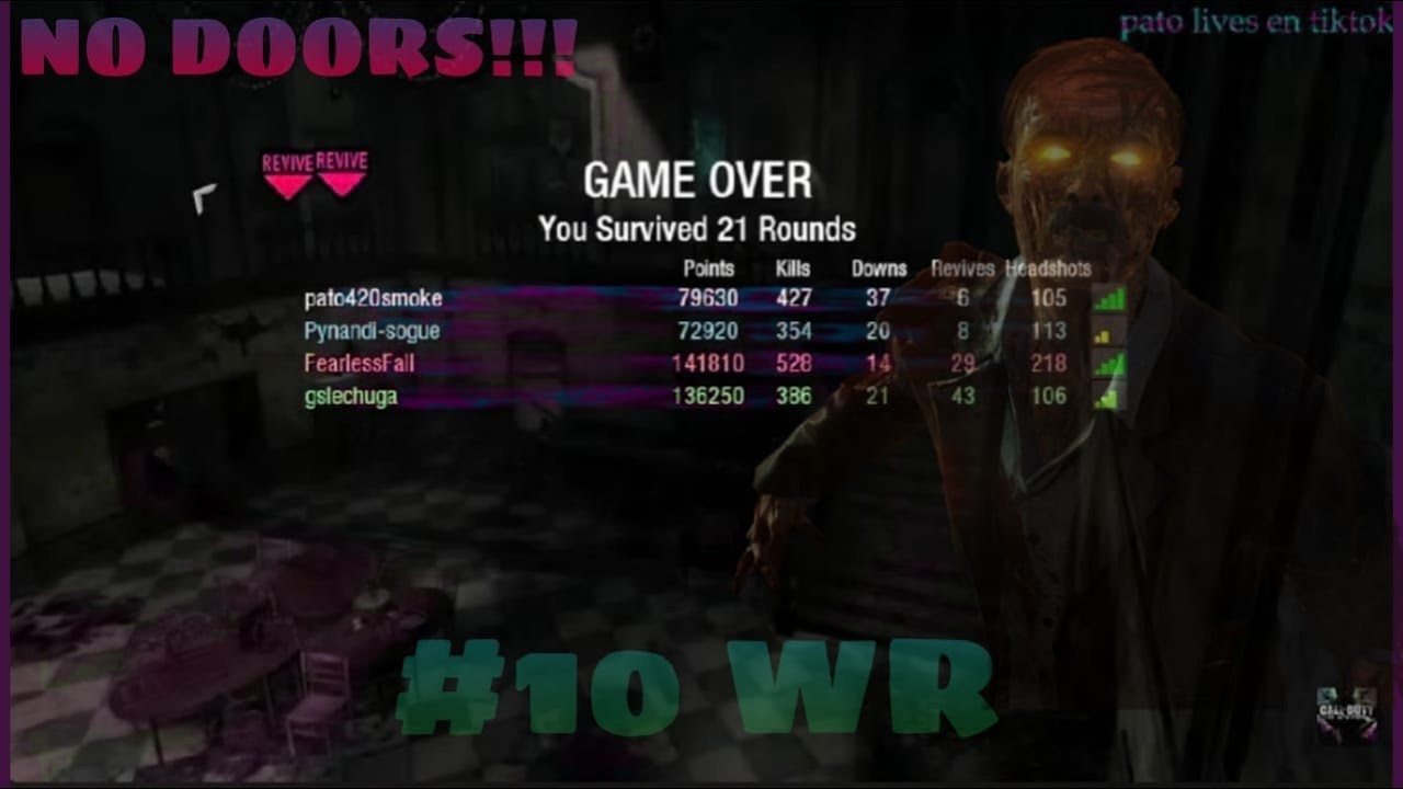 PS3 BUSCANDO WR EN 2026  SIN ABRIR PUERTAS #envivo #blackops1zombies  #zombies #activison